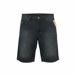 Black Label Dark Denim Jean Shorts
